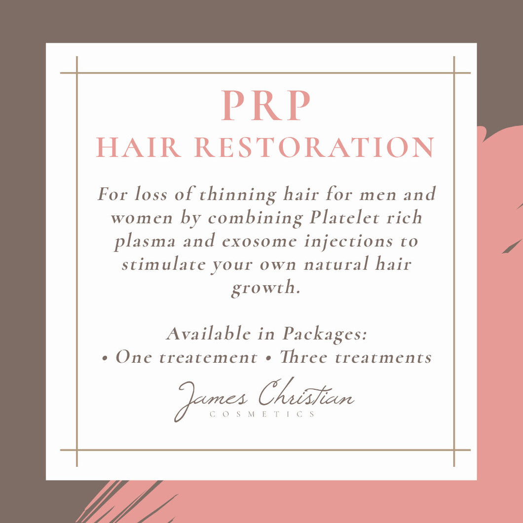 Hair Restoration / PRP Product